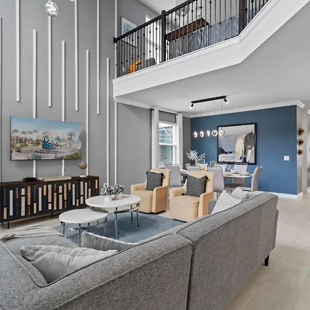 Gorgeous 5 Bd Home W Private Pool Next To Disney